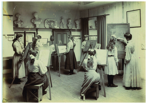 1908 Art room